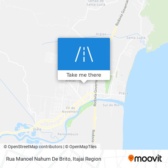 Mapa Rua Manoel Nahum De Brito