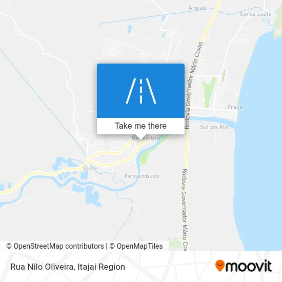 Rua Nilo Oliveira map