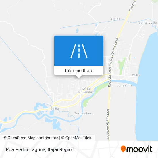 Rua Pedro Laguna map