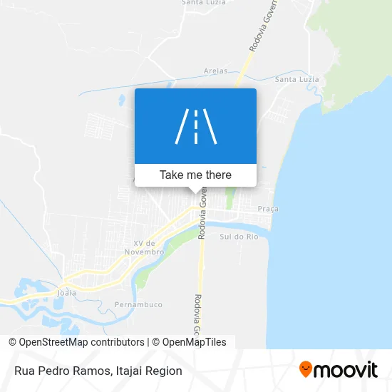 Rua Pedro Ramos map