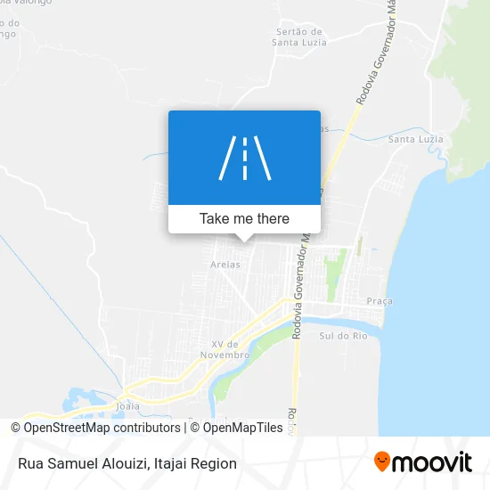 Rua Samuel Alouizi map