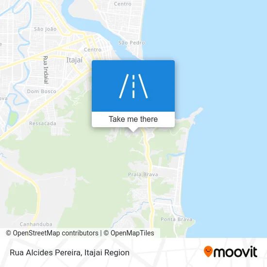 Rua Alcides Pereira map