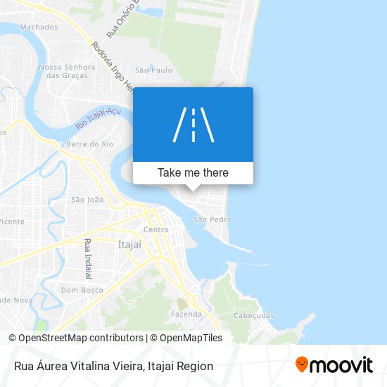 Mapa Rua Áurea Vitalina Vieira