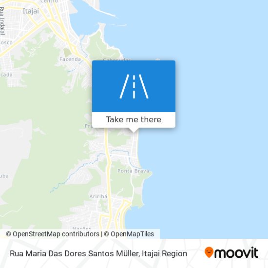 Mapa Rua Maria Das Dores Santos Müller