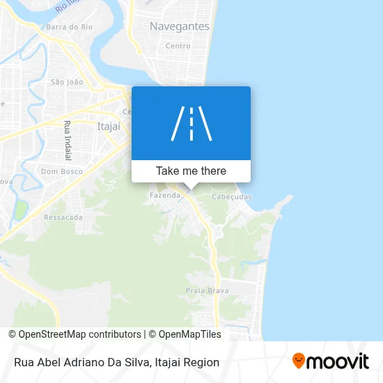 Rua Abel Adriano Da Silva map