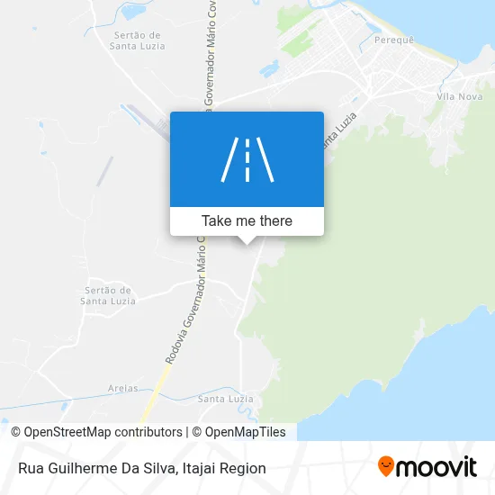 Rua Guilherme Da Silva map