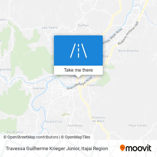 Travessa Guilherme Krieger Júnior map