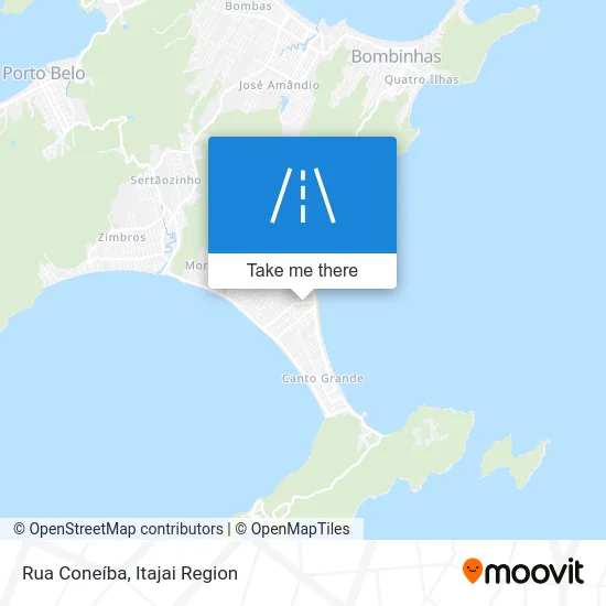 Rua Coneíba map