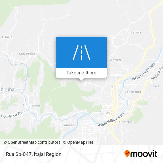 Rua Sp-047 map