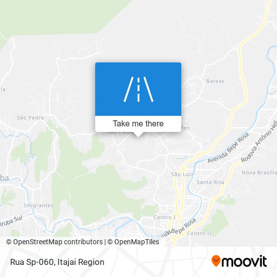 Rua Sp-060 map