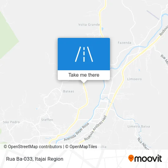 Rua Ba-033 map
