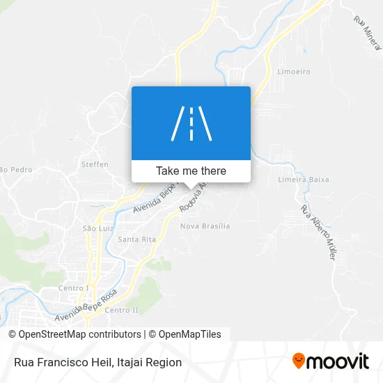 Rua Francisco Heil map
