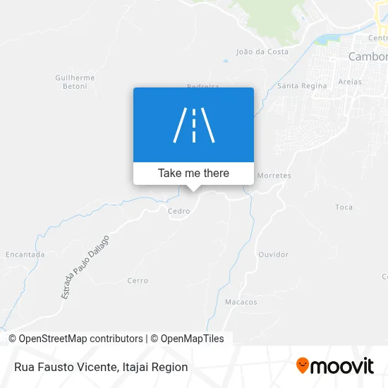 Rua Fausto Vicente map