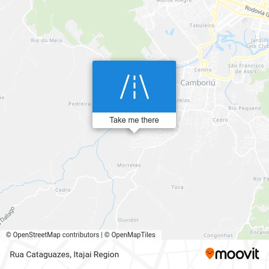 Rua Cataguazes map