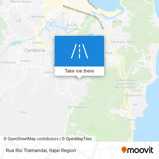 Rua Rio Tramandaí map