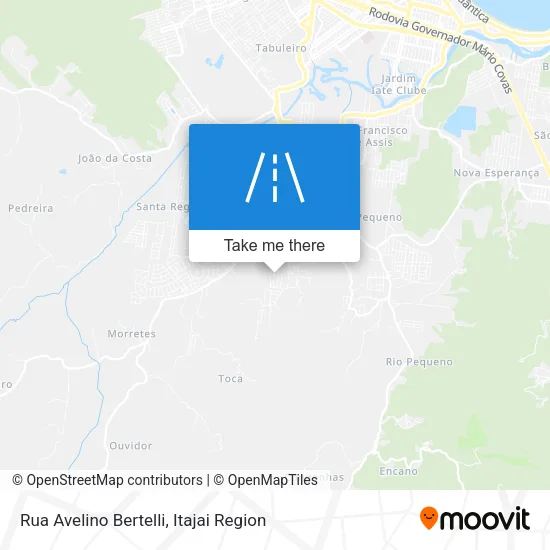 Rua Avelino Bertelli map