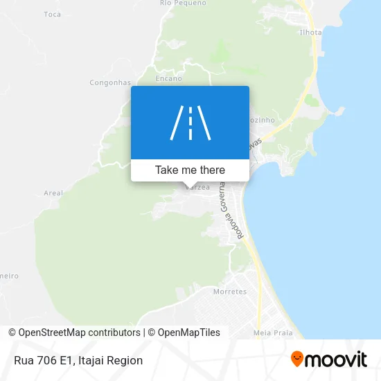 Rua 706 E1 map