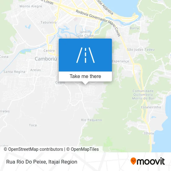 Rua Rio Do Peixe map
