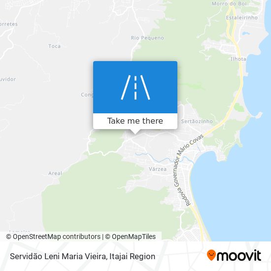 Servidão Leni Maria Vieira map