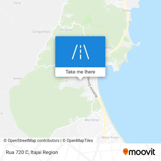 Rua 720 C map