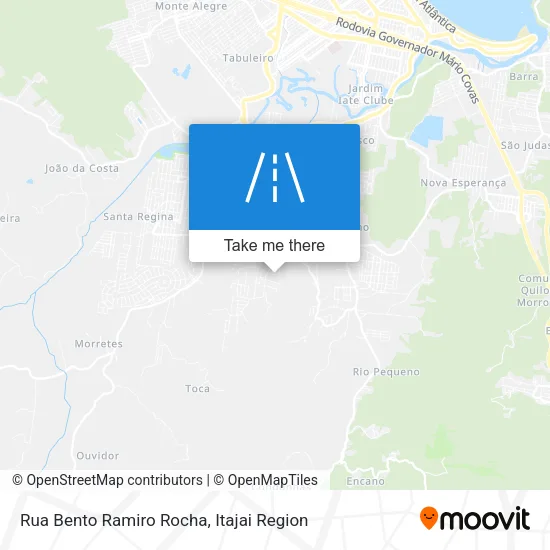 Rua Bento Ramiro Rocha map