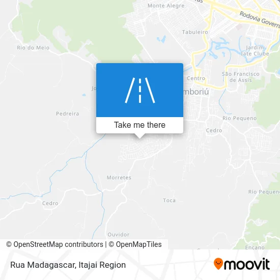 Rua Madagascar map