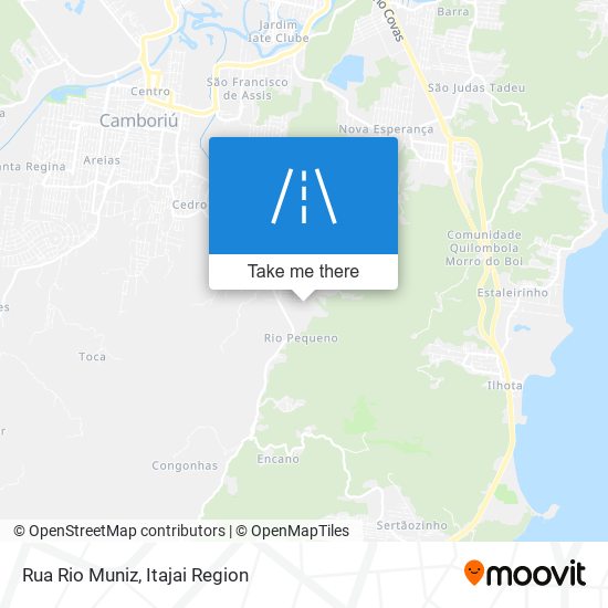 Rua Rio Muniz map