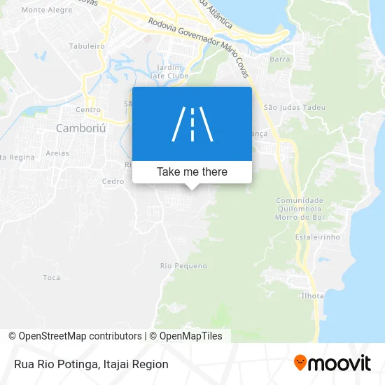 Rua Rio Potinga map