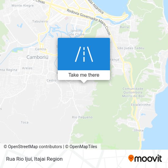 Rua Rio Ijuí map