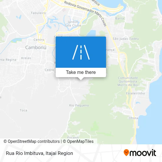 Rua Rio Imbituva map