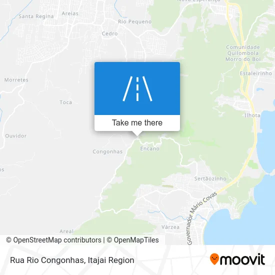 Rua Rio Congonhas map