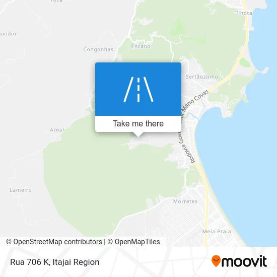 Rua 706 K map