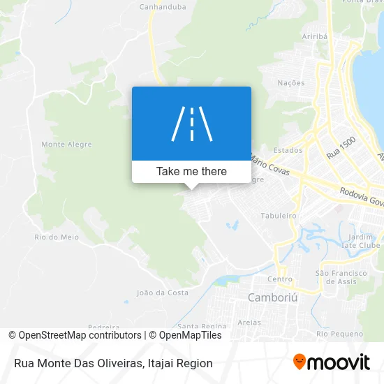 Rua Monte Das Oliveiras map