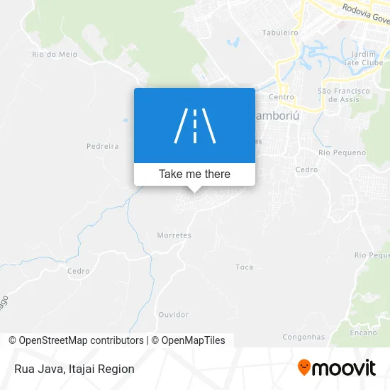 Rua Java map