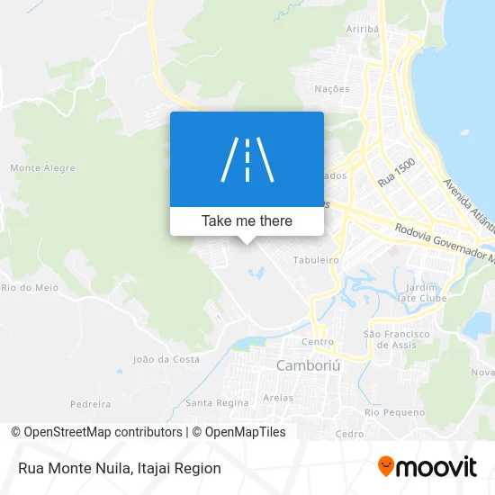 Rua Monte Nuila map