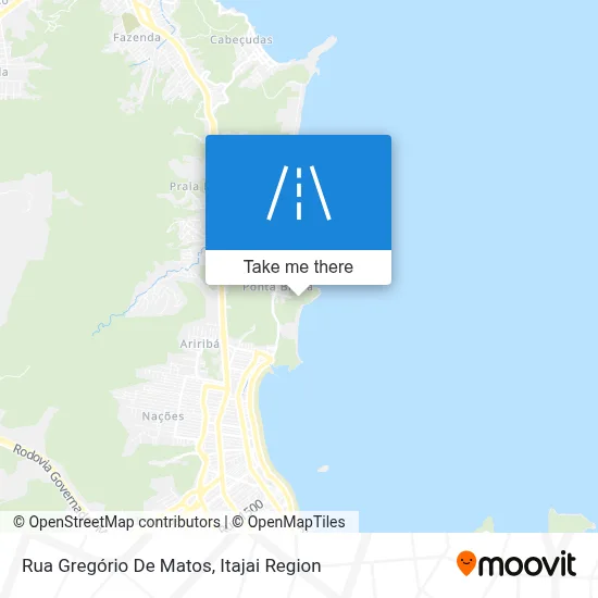 Rua Gregório De Matos map