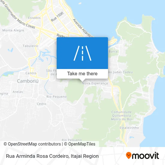 Rua Arminda Rosa Cordeiro map