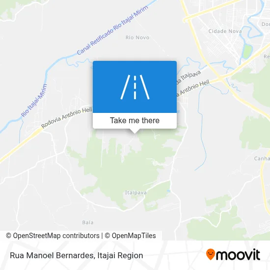 Rua Manoel Bernardes map