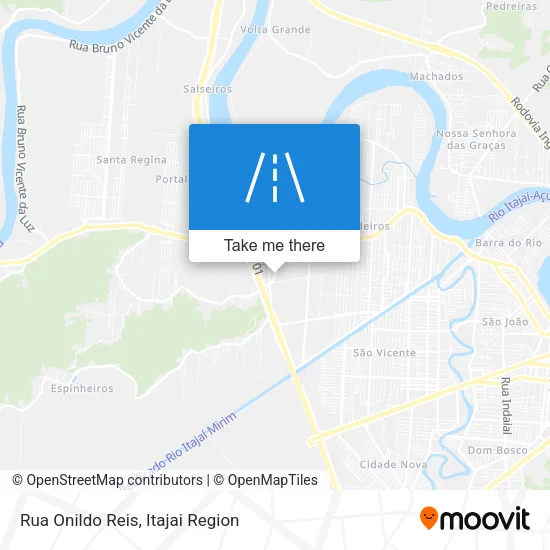 Rua Onildo Reis map
