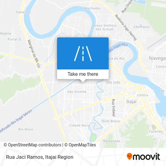 Rua Jaci Ramos map