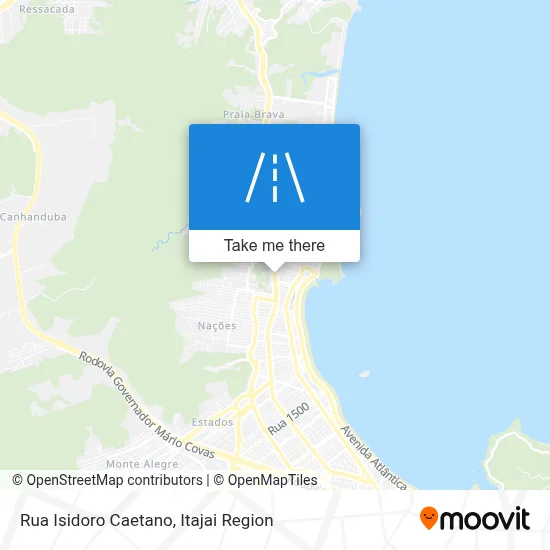 Rua Isidoro Caetano map