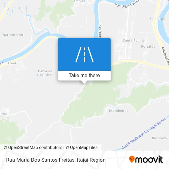 Rua Maria Dos Santos Freitas map