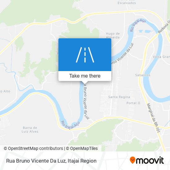 Rua Bruno Vicente Da Luz map