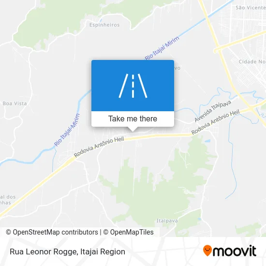 Rua Leonor Rogge map