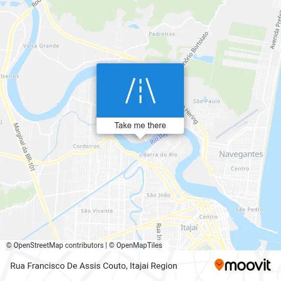 Rua Francisco De Assis Couto map