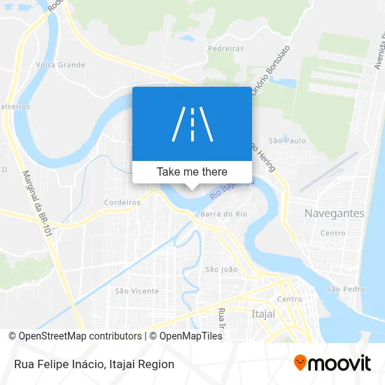 Rua Felipe Inácio map