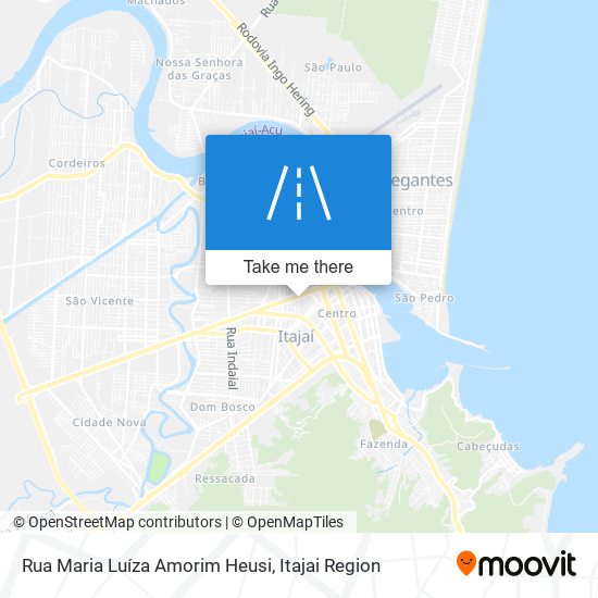 Rua Maria Luíza Amorim Heusi map