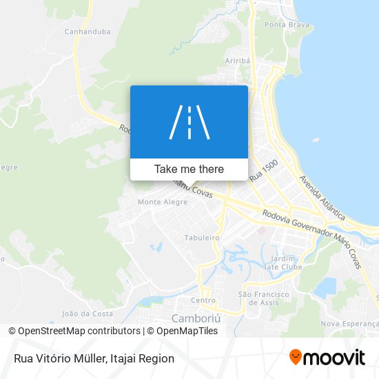 Rua Vitório Müller map