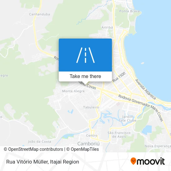 Rua Vitório Müller map