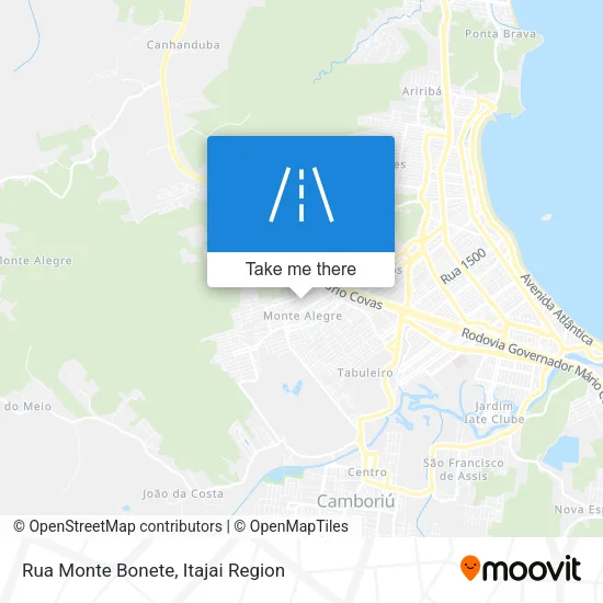 Rua Monte Bonete map